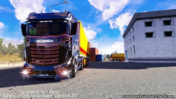 Новый мод Scania R1000 для Euro Truck Simulator 2