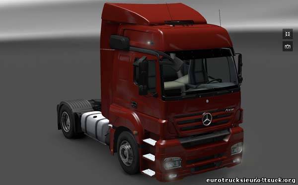 Мод Mercedes Benz AXOR для Euro Truck Simulator 2