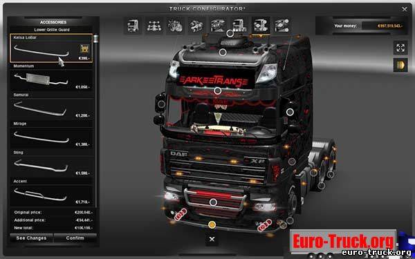Мод DAF XF для Euro Truck Simulator 2