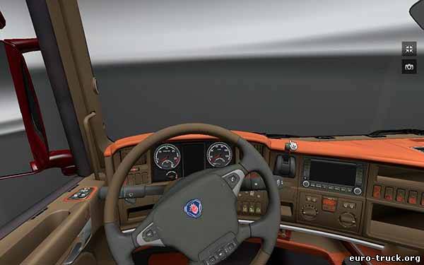 Scania Wood Interior