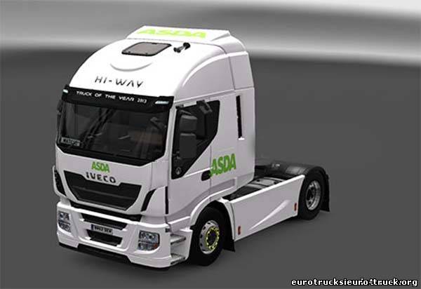 Новый скин под Iveco для Euro Truck Simulator 2