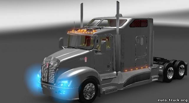 Мод Kenworth T660 v2 для Euro Truck Simulator 2