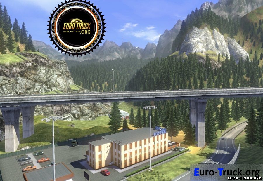Швейцарский Серпантин для Euro Truck Simulator 2