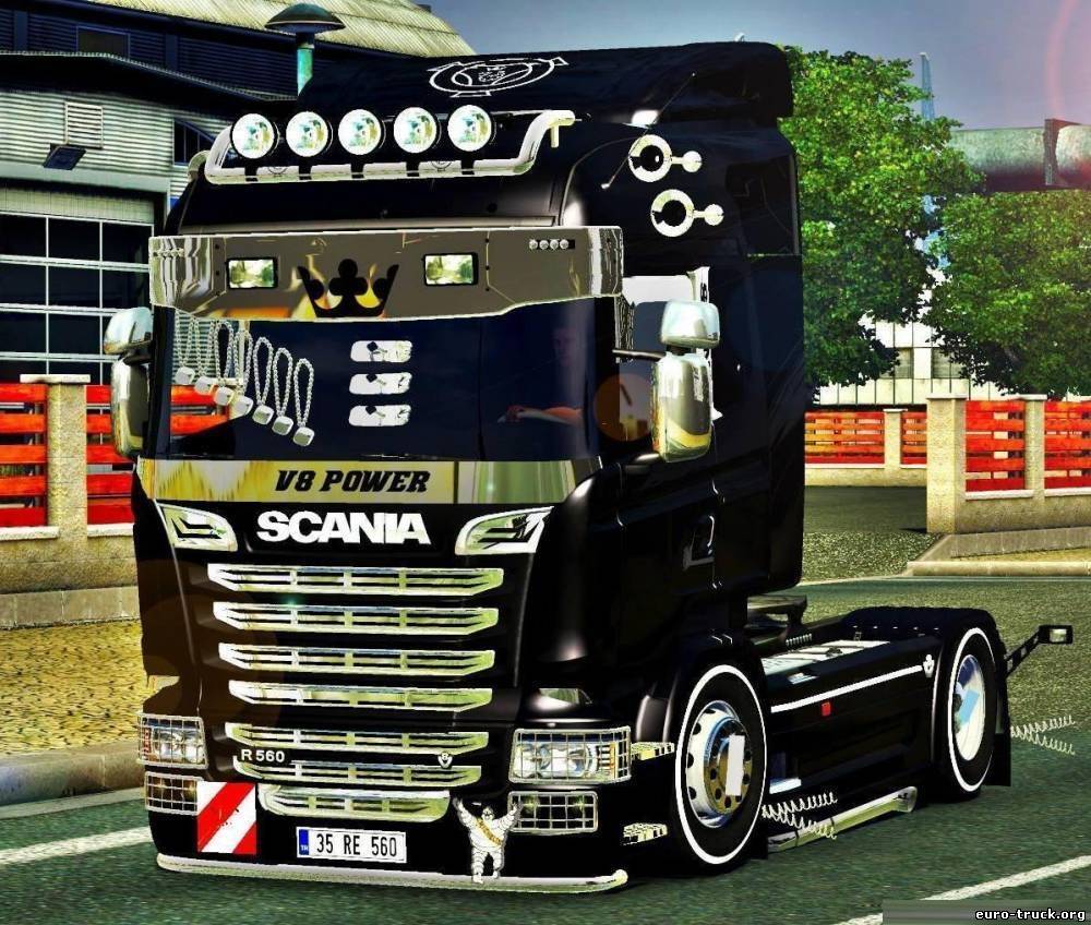 Мод Scania Steamline R560 V8 для ETS 2