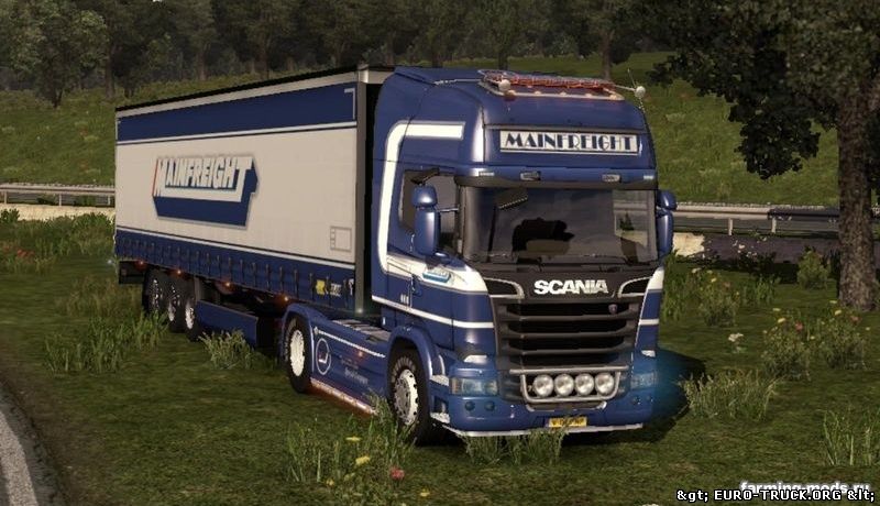 Скин "Scania Steamline Get" для Euro Truck Simulator 2