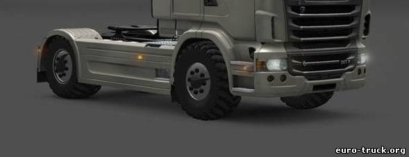 Мод Колеса для бездорожья для Euro Truck Simulator 2