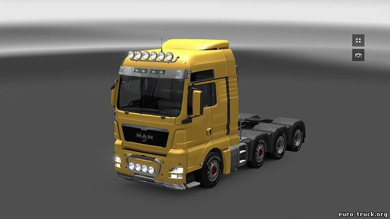 Мод MAN GTX Modern для Euro Truck Simulator 2