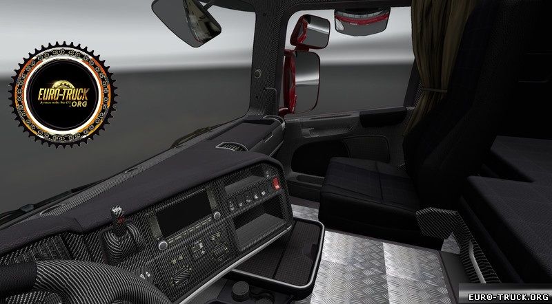 Салон "Carbon Interior" для Euro Truck Simulator 2