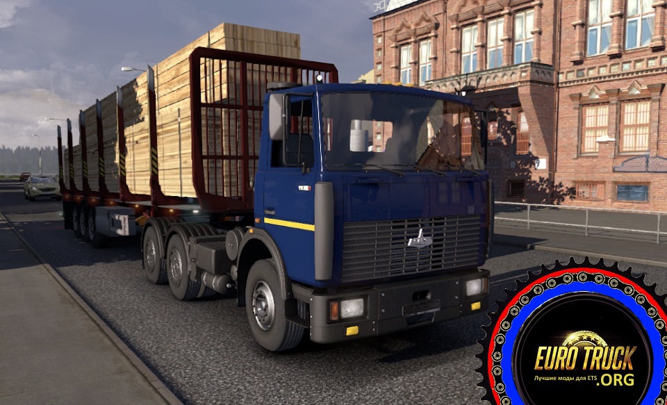 Мод МАЗ 6422(новая версия) для ETS 2